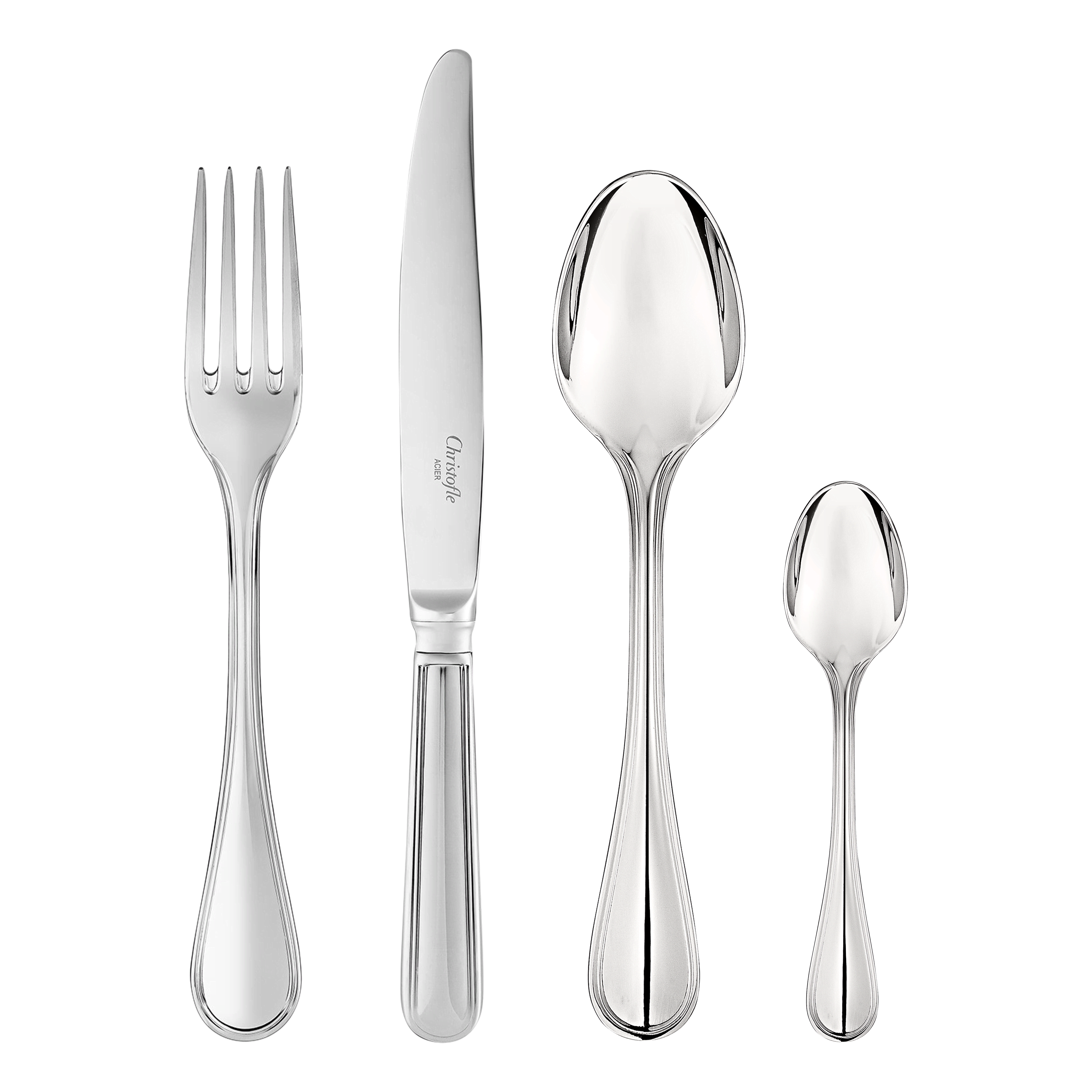 Flatware set for 12 people (48 pieces) Albi Acier Stainless